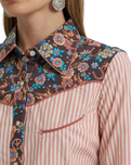 Lainey Wilson Prarie Print Shirt in Pink