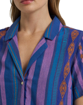 Lainey Wilson Jacquard Shirt in Blue Violet