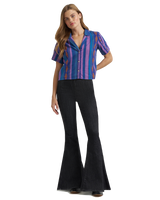 Lainey Wilson Jacquard Shirt in Blue Violet