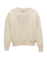 Lainey Wilson Cowboy Sweatshirt in Cocoa Creme