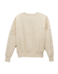 Lainey Wilson Cowboy Sweatshirt in Cocoa Creme