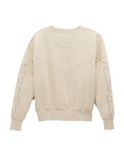 Lainey Wilson Cowboy Sweatshirt in Cocoa Creme