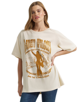 Lainey Wilson Buzzards T-Shirt in Cream