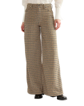 Canyon Houndstooth Trousers in Bison