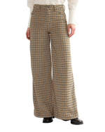 Canyon Houndstooth Trousers in Bison