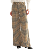 Canyon Houndstooth Trousers in Bison