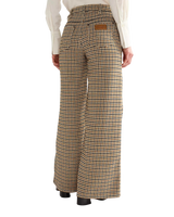 Canyon Houndstooth Trousers in Bison