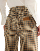 Canyon Houndstooth Trousers in Bison