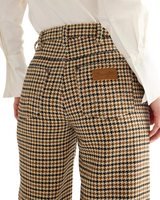 Canyon Houndstooth Trousers in Bison