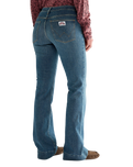 Flare Rustic Jeans in Retro