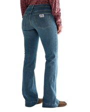 Flare Rustic Jeans in Retro