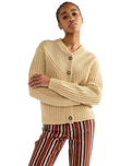 Western Cardigan in Pebble