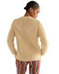 Western Cardigan in Pebble