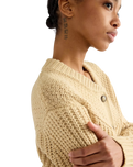 Western Cardigan in Pebble