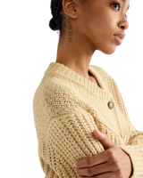 Western Cardigan in Pebble