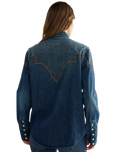 Western Yoke Shirt in Saloon Shadow