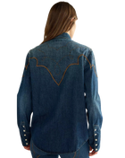 Western Yoke Shirt in Saloon Shadow