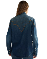Western Yoke Shirt in Saloon Shadow