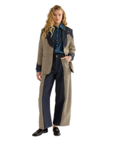 The Wrangler Womens Houndstooth Blazer in Rinse