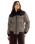 Western Puffer Jacket in Black