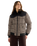 Western Puffer Jacket in Black