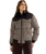 Western Puffer Jacket in Black