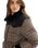 Western Puffer Jacket in Black