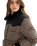 Western Puffer Jacket in Black
