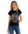 The Wrangler Womens Shrunken Band T-Shirt in Black Beauty