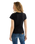 The Wrangler Womens Shrunken Band T-Shirt in Black Beauty