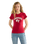 The Wrangler Womens Shrunken Band T-Shirt in Chili Pepper