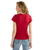 The Wrangler Womens Shrunken Band T-Shirt in Chili Pepper