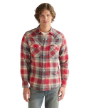 The Wrangler Mens Western Shirt in Chili Pepper
