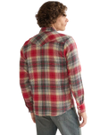 The Wrangler Mens Western Shirt in Chili Pepper