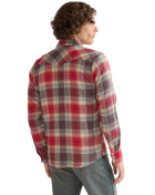 The Wrangler Mens Western Shirt in Chili Pepper