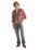 The Wrangler Mens Western Shirt in Chili Pepper