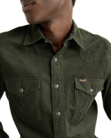 Western Shirt in Rosin