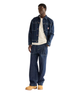 Overshirt in Indigo Nep
