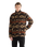 Sherpa Fleece Jacket in Aztec Chocolate Torte