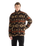Sherpa Fleece Jacket in Aztec Chocolate Torte
