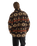 Sherpa Fleece Jacket in Aztec Chocolate Torte