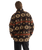 Sherpa Fleece Jacket in Aztec Chocolate Torte