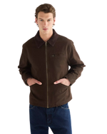 The Wrangler Mens Utility Jacket in Chocolate Torte
