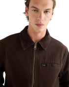 The Wrangler Mens Utility Jacket in Chocolate Torte