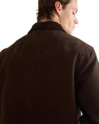 The Wrangler Mens Utility Jacket in Chocolate Torte