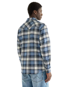 The Wrangler Mens Western Utility Shirt in Bering Sea