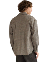 The Wrangler Mens Oversized Western Shirt in Mojave Heather