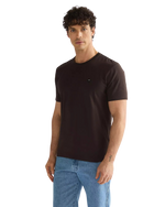 The Wrangler Mens Sign Off T-Shirt in Chocolate Torte