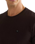 The Wrangler Mens Sign Off T-Shirt in Chocolate Torte