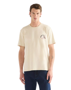 Small Graphic T-Shirt in Almond Milk